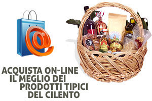 acquista on-line il meglio dei prodotti tipici del Cilento